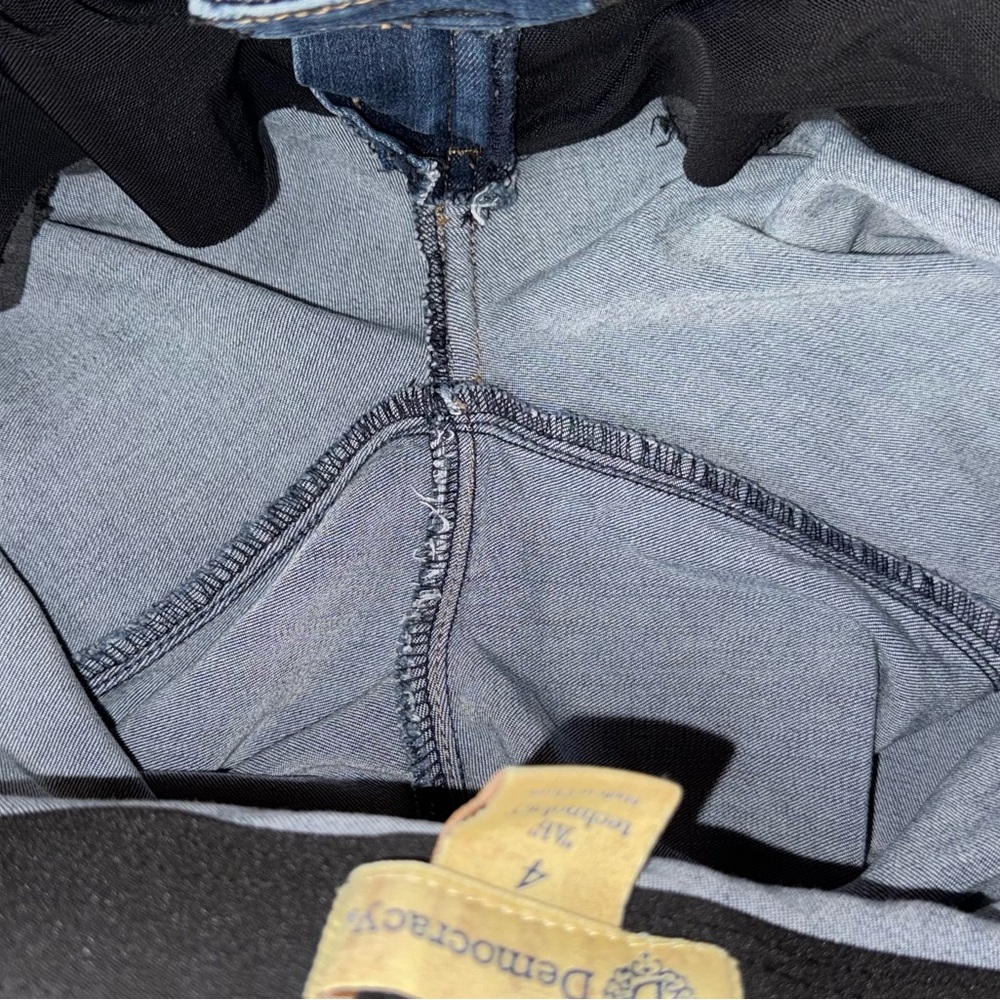 Democracy Tummy Control Distressed Frayed Ankle Skimmer (4) - Picture 12 of 15